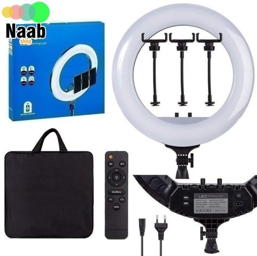 رینگ لایت RING LIGHT RL-21(قطر۵۵ و توان ۷۵ وات)+ سه پایه - Image 3