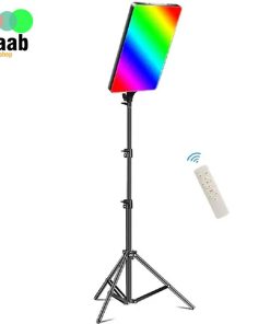 پنل نور ثابت آر جی بی (سافت لایت) PM-60 RGB +سه پایه