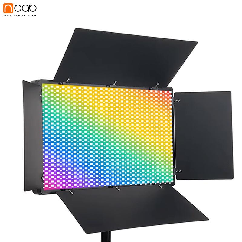 پنل نور ال ای دی آرجی بی Professional LED U800 RGB+باتری,شارژر و مانیتور