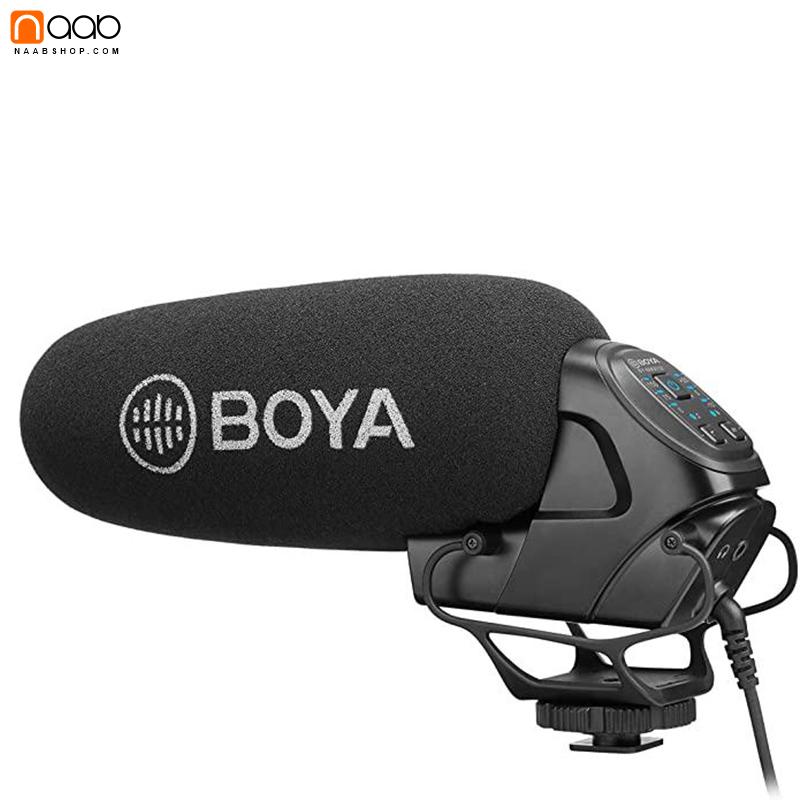 میکروفن شاتگان بویا BOYA BY-BM3032 Shotgun Microphone+گارانتی شرکتی
