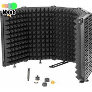 پنل آکوستیک تاشو میکروفون بویا مدل Boya BY-RF5P+گارانتی شرکتی