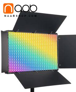 پنل نور ال ای دی آرجی بی Professional LED U600 RGB+باتری و شارژر