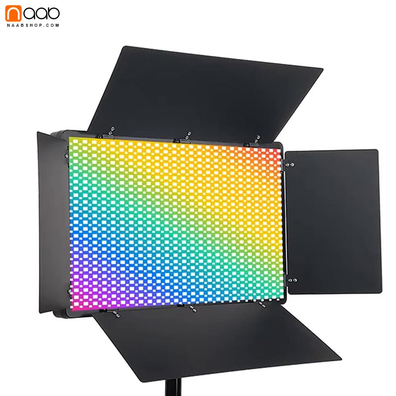 پنل نور ال ای دی آرجی بی Professional LED U600 RGB+باتری و شارژر