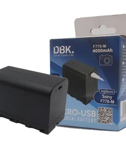 باتری دی بی کی (دو تایی) DBK NP-F770M Battery