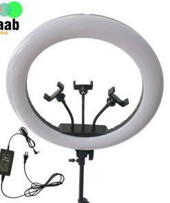رینگ لایت 18 اینچی مدل K45(قطر ۴۵ قدرت ۶۵ وات)+ کیف حمل و سه‌پایه