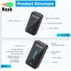 میکروفن بی سیم بویا BOYA XM6 S2 MINI+(24 ماه گارانتی) - Image 4