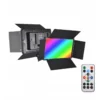 پنل نور ال ای دی Professional LED U600 RGB(نور ساده و RGB-سری مانیتور دار)+2عدد باتری - Image 2