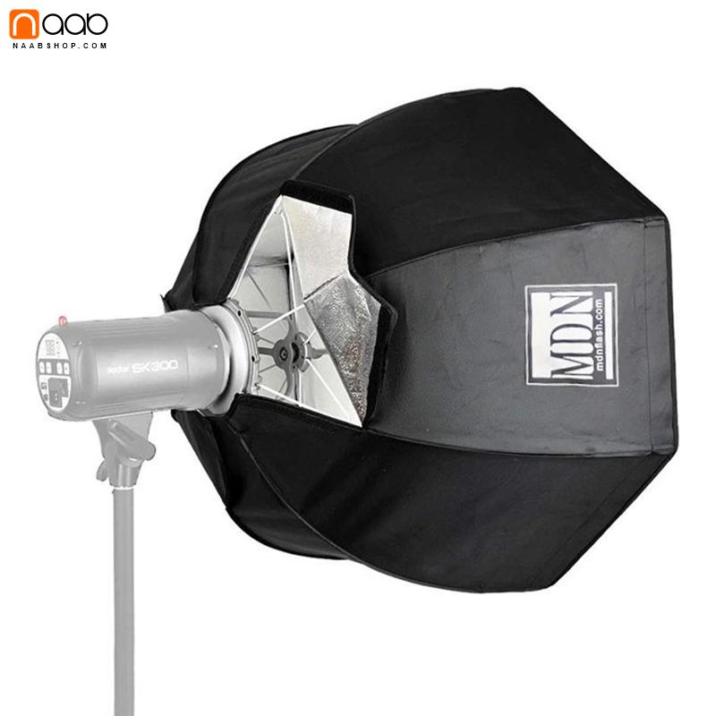 اکتاباکس پرتابل MDN 120 cm octabox with grid+زنبوری و دفیوزر