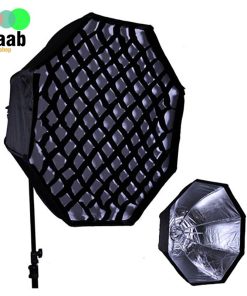 اکتاباکس پرتابل ام دی ان MDN 120 cm octabox with grid+زنبوری و دفیوزر