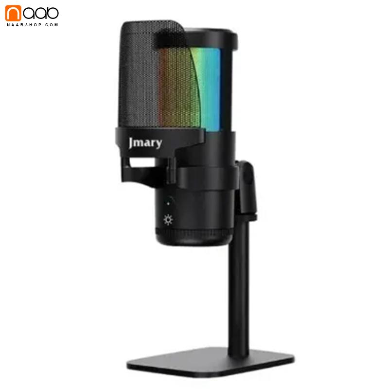 میکروفون رومیزی جی ماری مدل Jmary MC-PW13 RGB + نورپردازی RGB