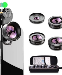کیت 5 عددی لنز دوربین موبایل اپیکسل apexel deluxe lens kit