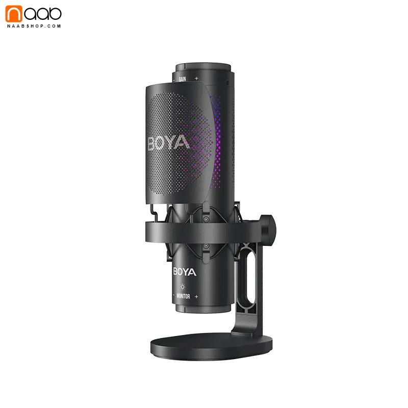 میکروفون استودیویی بویا BOYA BY-K9 USB MIC RGB+گارانتی شرکتی