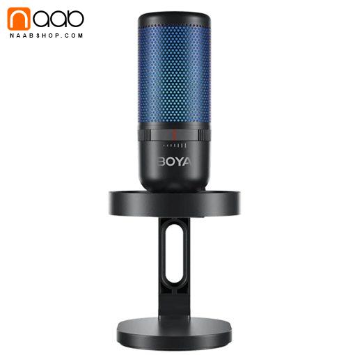 میکروفون بویا BOYA BY-K3 USB MIC RGB+گارانتی شرکتی