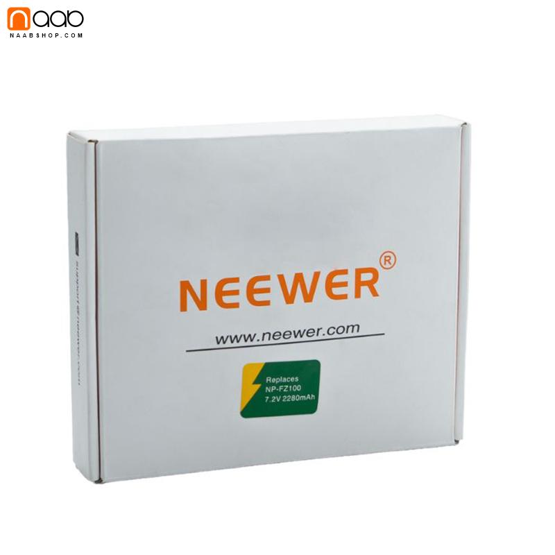 کیت شارژر و باتری نیور NEEWER NP-FZ100+شارژر دوبل و 2 عدد باتری - Image 3