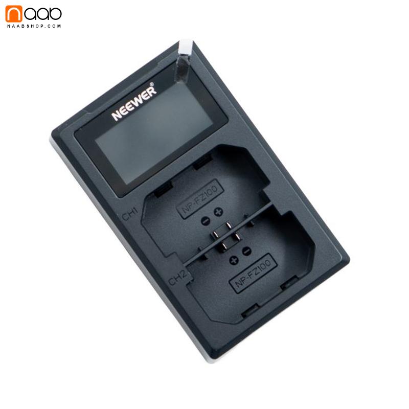 کیت شارژر و باتری نیور NEEWER NP-FZ100+شارژر دوبل و 2 عدد باتری - Image 5