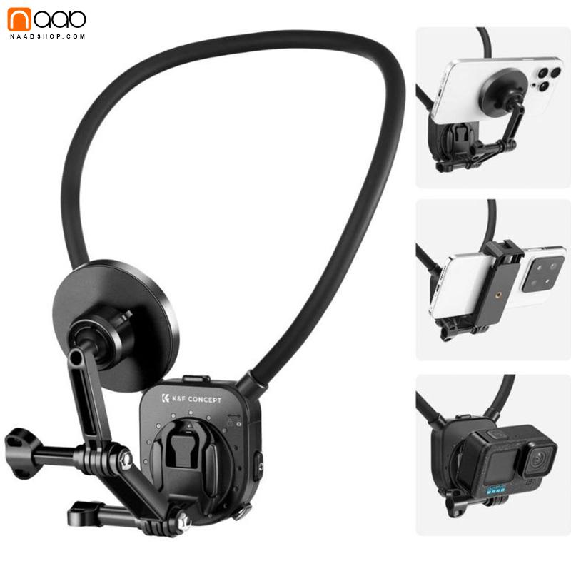 هولدر گردنی مغناطیسی K&F SKU.2288 Concept Magnetic Neck Phone Mount