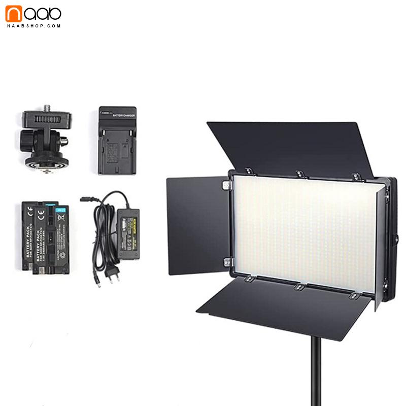 پنل نور ال ای دی آرجی بی Professional LED U800 RGB+باتری و شارژر - Image 8