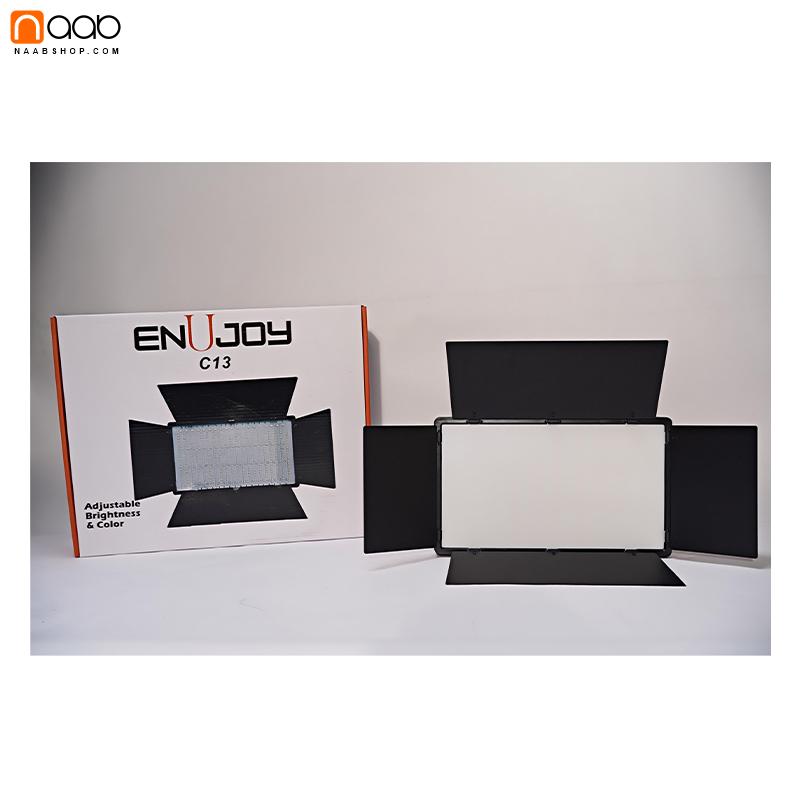 پنل نور ال ای دی آرجی بی ENUJOY C13 LED RGB PANEL+باتری و شارژر - تصویر 7