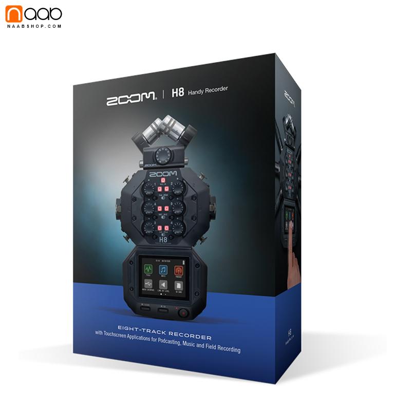 رکوردر صدا زوم ZOOM H8 Handy Recorder - تصویر 4