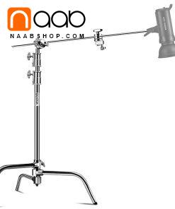 پایه نور سی استند گودکس مدل Godox C-Stand with Arm, Grip Head Removable Turtle Base