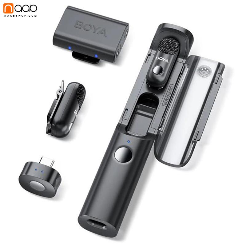 میکروفن4 کاره بویا مجیک BOYA Magic-03 Wireless Lavalier Microphone