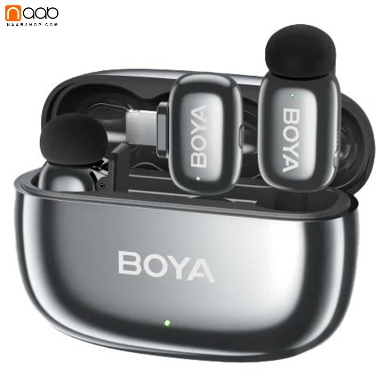 میکروفون بی سیم بویا BOYA mini 2-02 TYPE C Silver