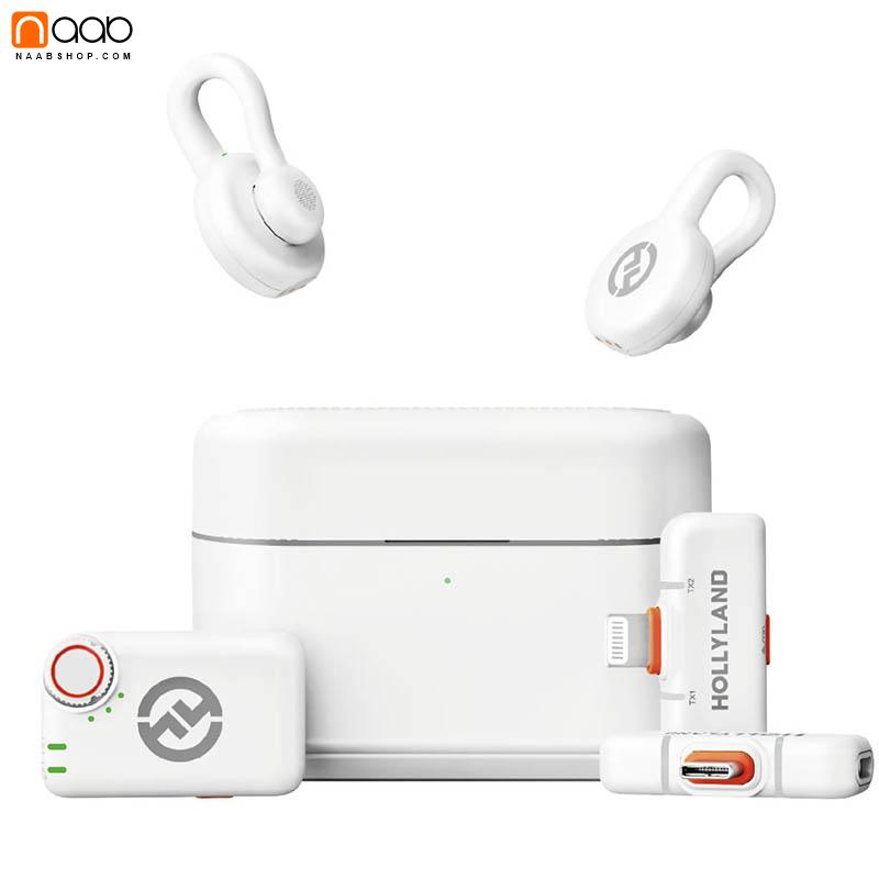 میکروفون هالی لند Hollyland LARK M2S Ultimate Combo WHITE